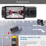 Car Dash Cam HD 1080p Car DVR Vehicle Backup Camera Video Recorder Dash Camera with G-Sensor Loop Recording Parking Mode