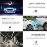 Car Dash Cam HD 1080p Car DVR Vehicle Backup Camera Video Recorder Dash Camera with G-Sensor Loop Recording Parking Mode