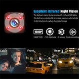 Car Dash Cam HD 1080p Car DVR Vehicle Backup Camera Video Recorder Dash Camera with G-Sensor Loop Recording Parking Mode