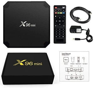 X96 Mini Android 7.1 TV BOX 1GB 8GB AMLOGIC S905W QUAD CORE SUPPORT 2.4G WIFI H.265 X96MINI MEDIA PLAYER -B0787GMDQ4