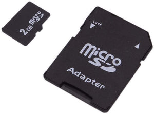 2GB Micro SD Card with SD Card Adapter, TF Flash Memory Card for Older Camera, Phone, PDA, 3D Printer, Medical Devices FAT 32 and GPS Fish Finder -B00DFQS4B8