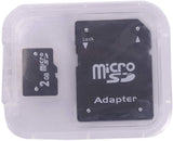 2GB Micro SD Card with SD Card Adapter, TF Flash Memory Card for Older Camera, Phone, PDA, 3D Printer, Medical Devices FAT 32 and GPS Fish Finder -B00DFQS4B8