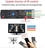 MX3 Pro Air Remote Mouse 2.4G Backlit Kodi Remote Control, Mini Wireless Keyboard & Infrared Remote Control Learning, Best for Android Smart Tv Box HTPC IPTV PC Pad Xbox Raspberry pi 3