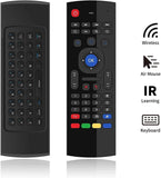 MX3 Pro Air Remote Mouse 2.4G Backlit Kodi Remote Control, Mini Wireless Keyboard & Infrared Remote Control Learning, Best for Android Smart Tv Box HTPC IPTV PC Pad Xbox Raspberry pi 3
