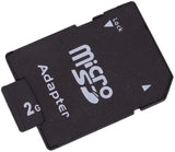 2GB Micro SD Card with SD Card Adapter, TF Flash Memory Card for Older Camera, Phone, PDA, 3D Printer, Medical Devices FAT 32 and GPS Fish Finder -B00DFQS4B8